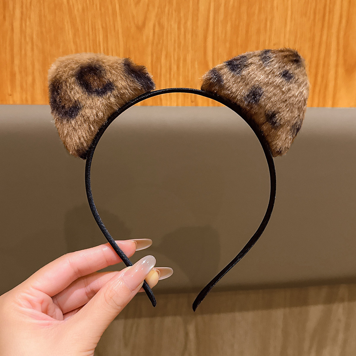 Reindeer Antlers Headband - 1 Kedi kulağı (Buharda pişirilmiş kedi