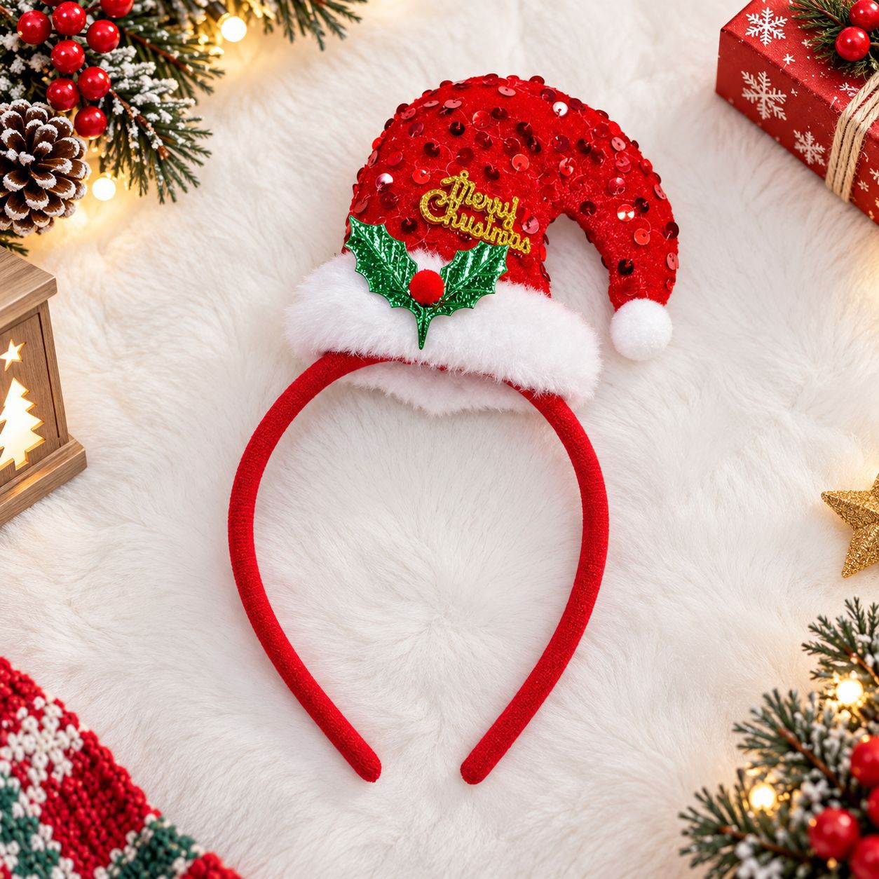 Noel Temalı Saç Bandı, Noel Ba - Reindeer Antlers Headband incelemesi ve fiyatı