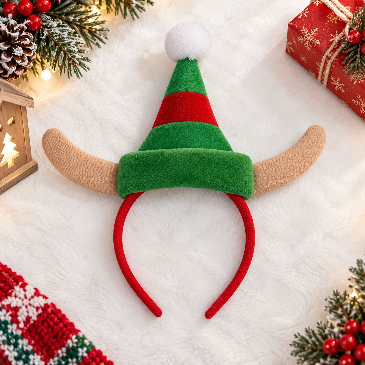 Noel Temalı Saç Bandı, Noel Ba - Reindeer Antlers Headband incelemesi ve fiyatı
