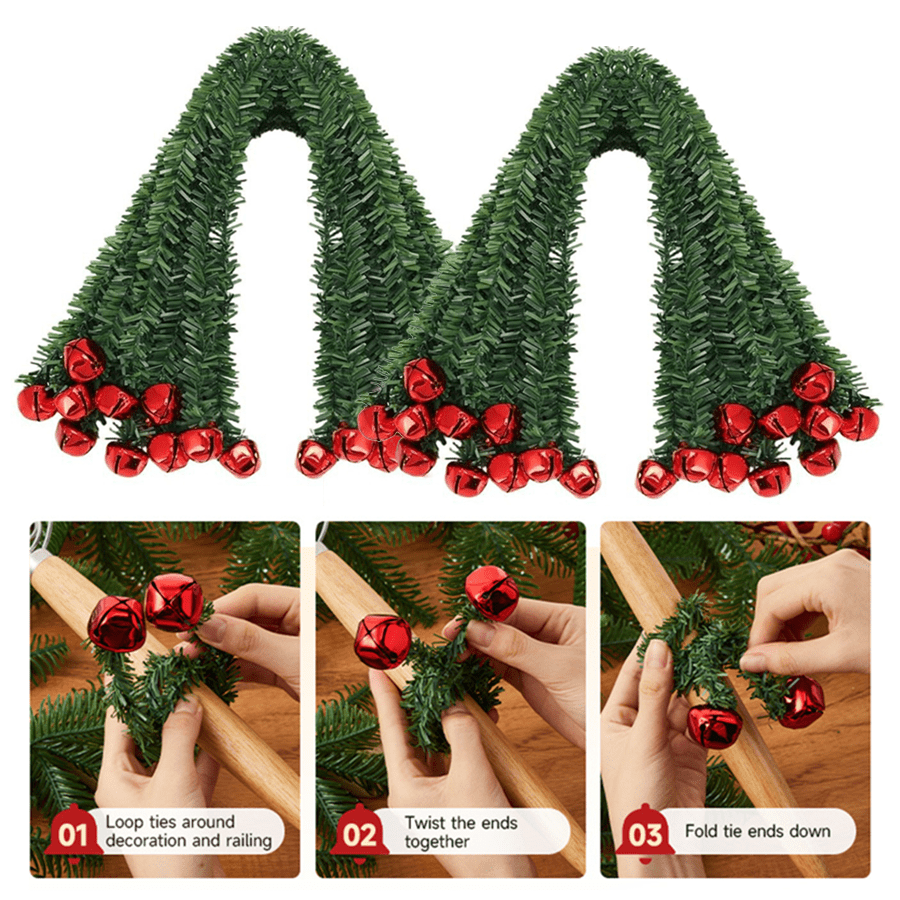 8/16 adet Şenlikli Yeşil Simli - Tinsel Garland Decoration incelemesi ve fiyatı