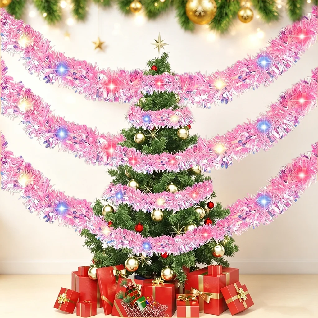 2M Noel Folyo Simli Çelenk, Pa - Tinsel Garland Decoration incelemesi ve fiyatı