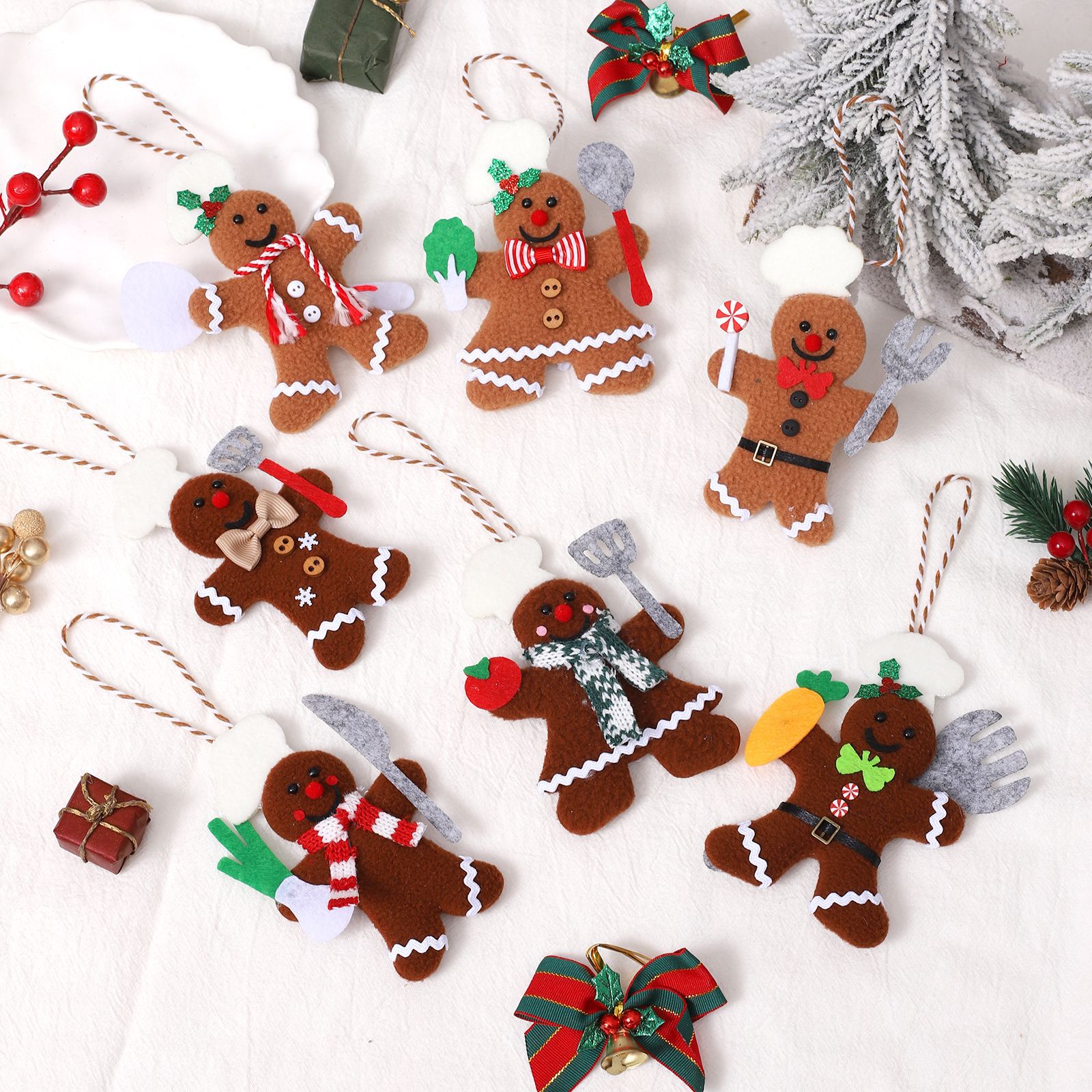 Zencefilli Kurabiye Adam Figür - Christmas Stocking Hanging incelemesi ve fiyatı