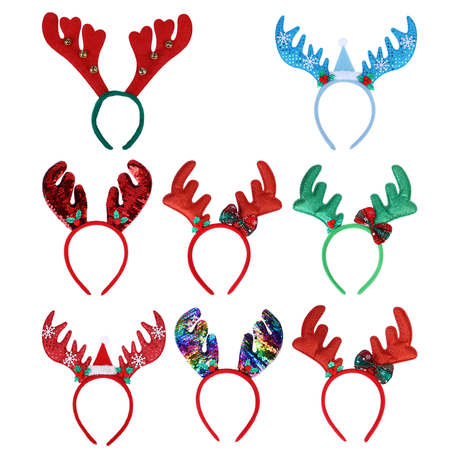 8 Adet Geyik Boynuzu Şapka, Pe - Reindeer Antlers Headband incelemesi ve fiyatı
