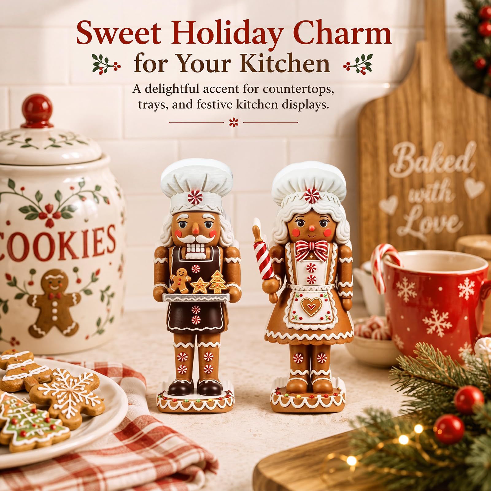2 Adet Fındıkkıran Figürlü Ahş - Nutcracker Figurine incelemesi ve fiyatı