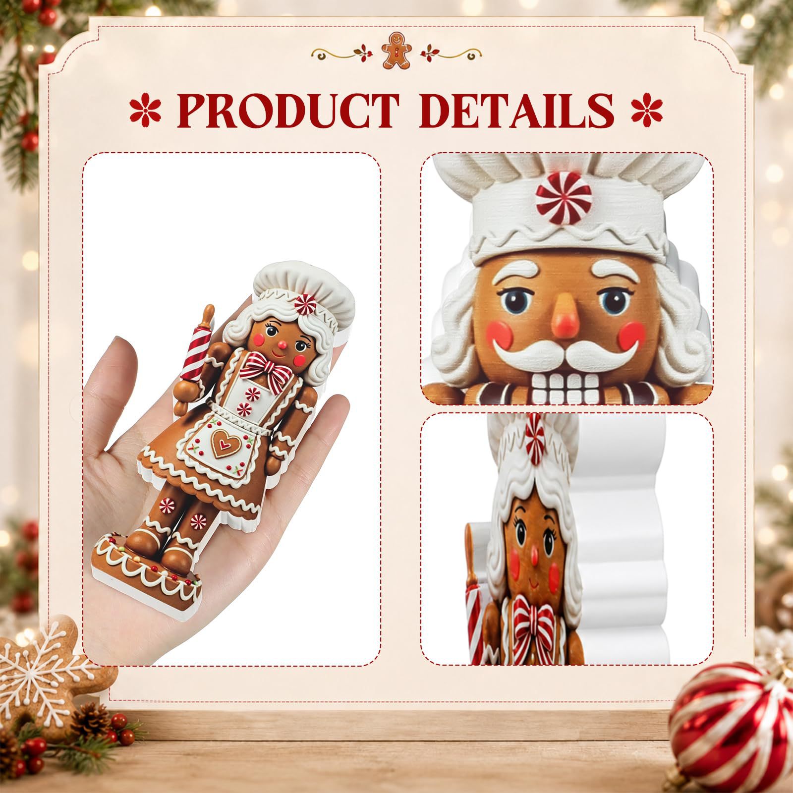2 Adet Fındıkkıran Figürlü Ahş - Nutcracker Figurine incelemesi ve fiyatı