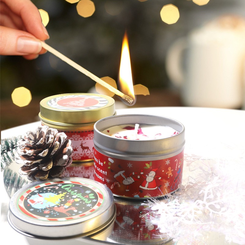 Noel Temalı Soya Mumu Kokulu M - Holiday Candle Set incelemesi ve fiyatı