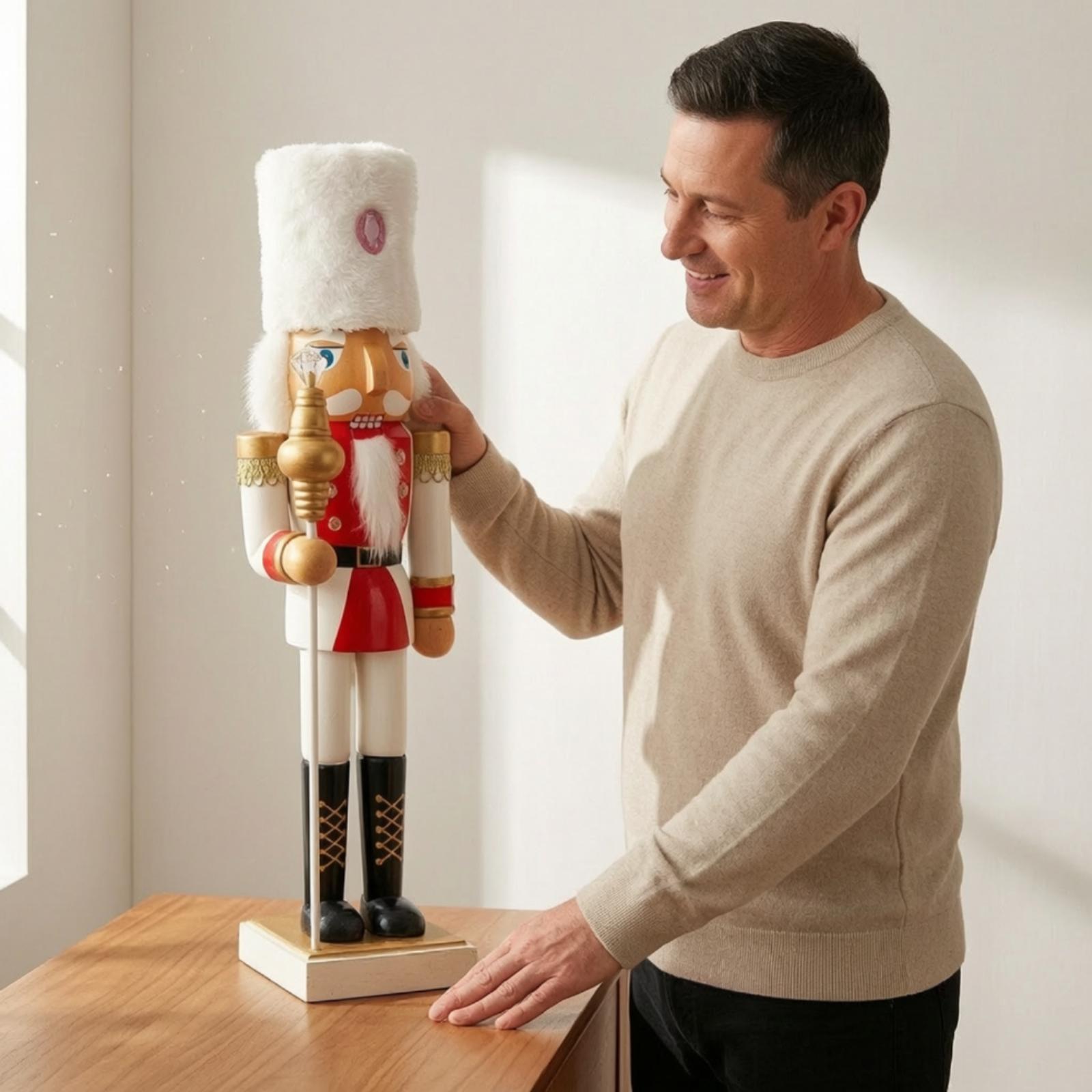 50 cm Ahşap Fındıkkıran Heykel - Nutcracker Figurine incelemesi ve fiyatı