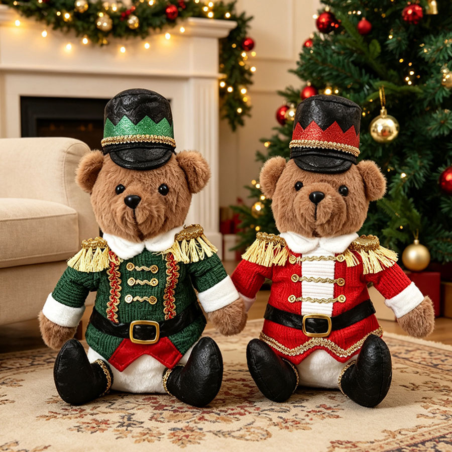 Noel Askeri Ayı Bebek, Oturan  - Nutcracker Figurine incelemesi ve fiyatı