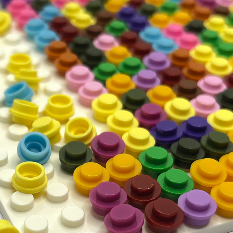 Yuvarlak plaka 1x1 DIY piksel  - Lego Set City incelemesi ve fiyatı