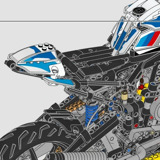 MOC Motosiklet Model Yapım Set - Lego Set Technic incelemesi ve fiyatı