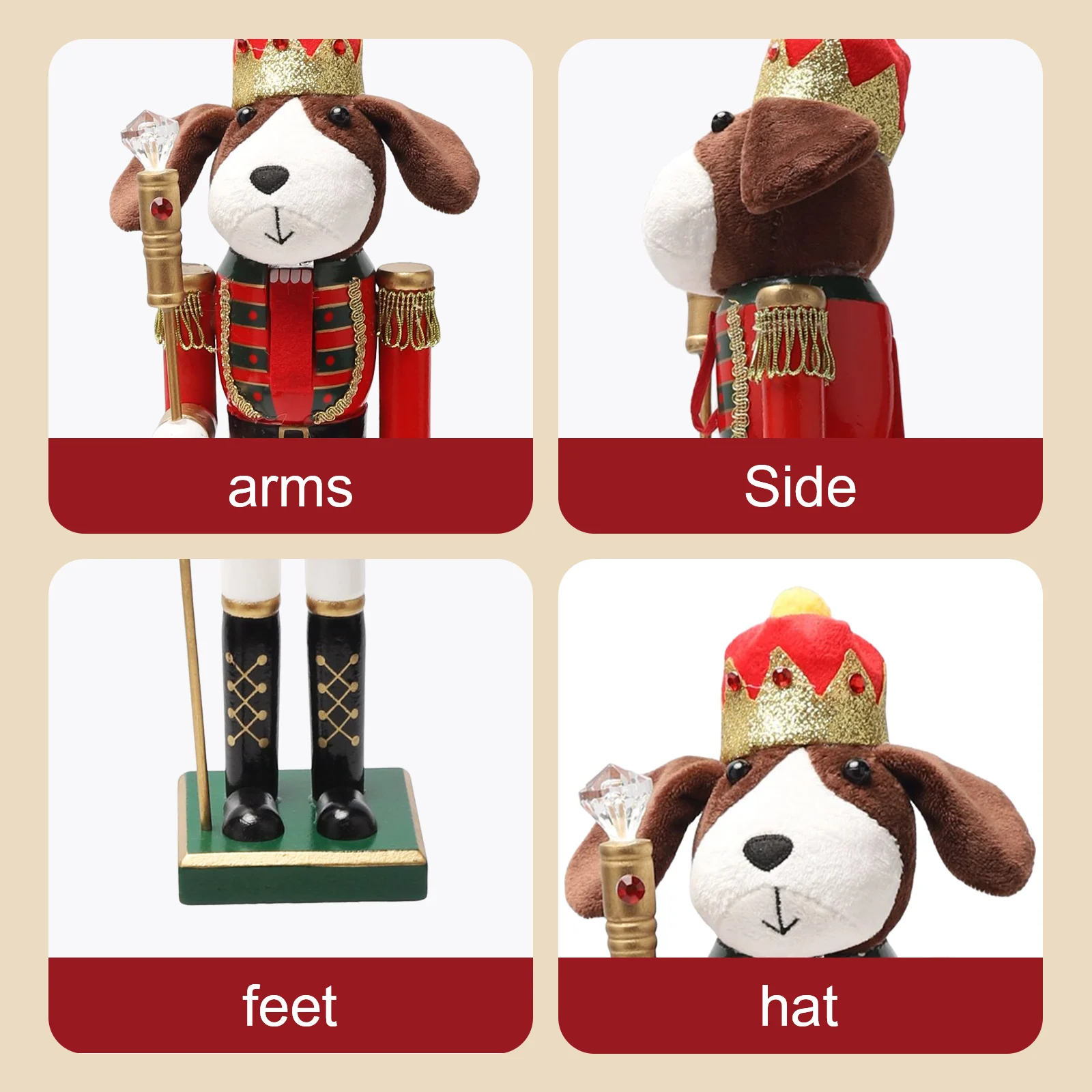 Köpek Şeklinde Noel Fındıkkıra - Nutcracker Figurine incelemesi ve fiyatı