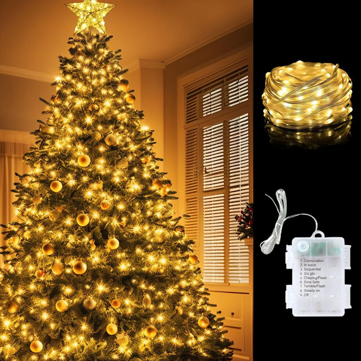 5/10M LED deri kordon işıkları - Led Fairy String Lights incelemesi ve fiyatı