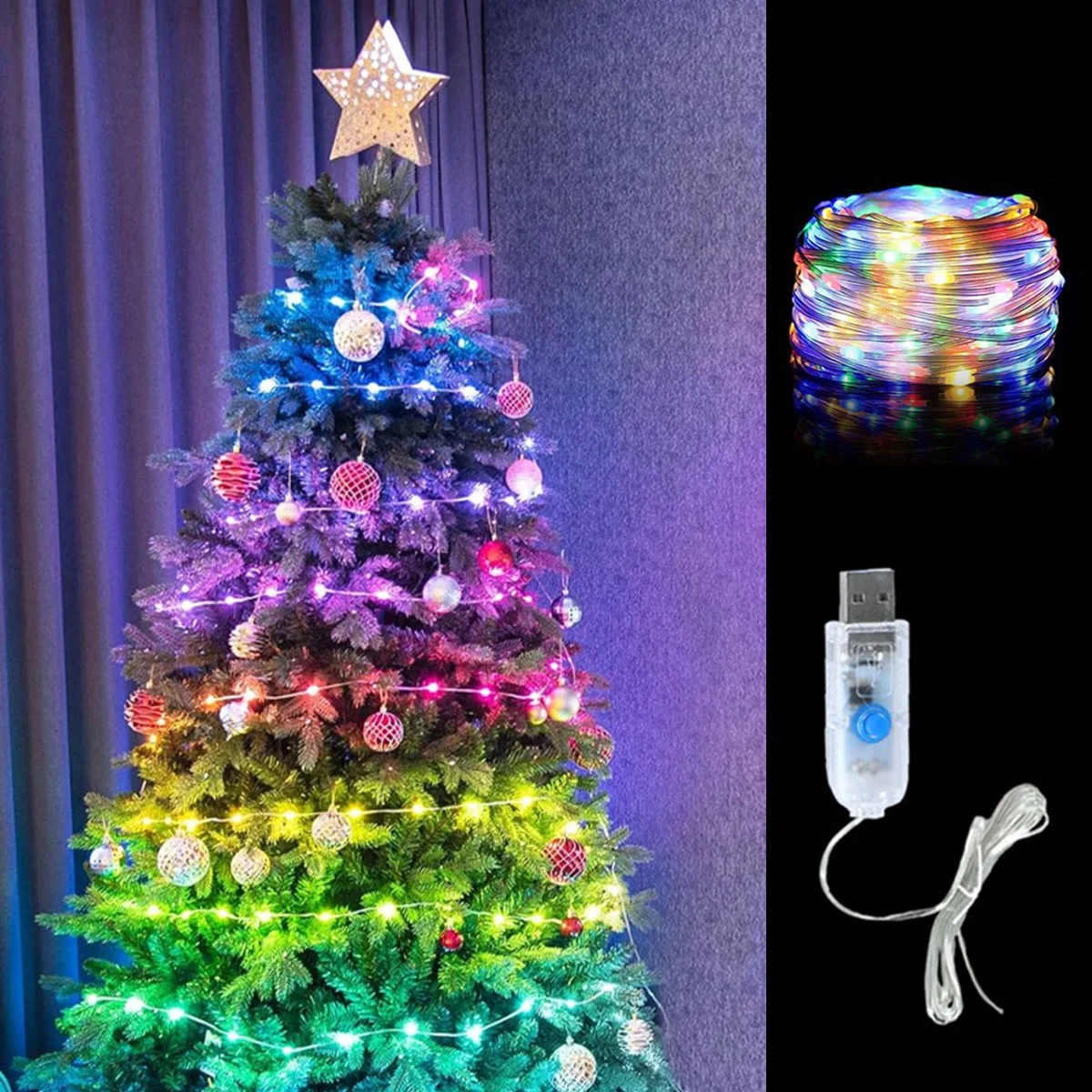 5/10M LED deri kordon işıkları - Led Fairy String Lights incelemesi ve fiyatı