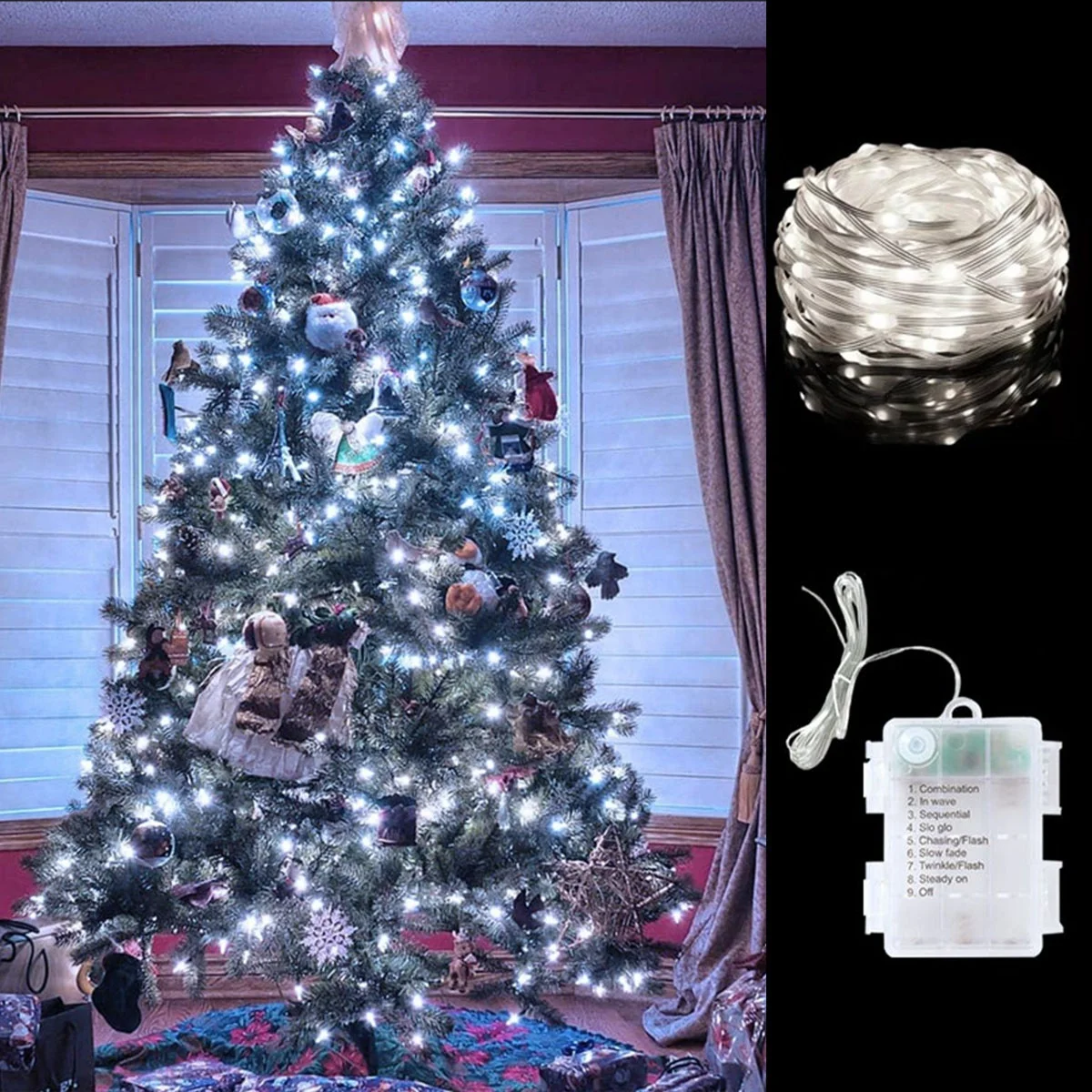 5/10M LED deri kordon işıkları - Led Fairy String Lights incelemesi ve fiyatı