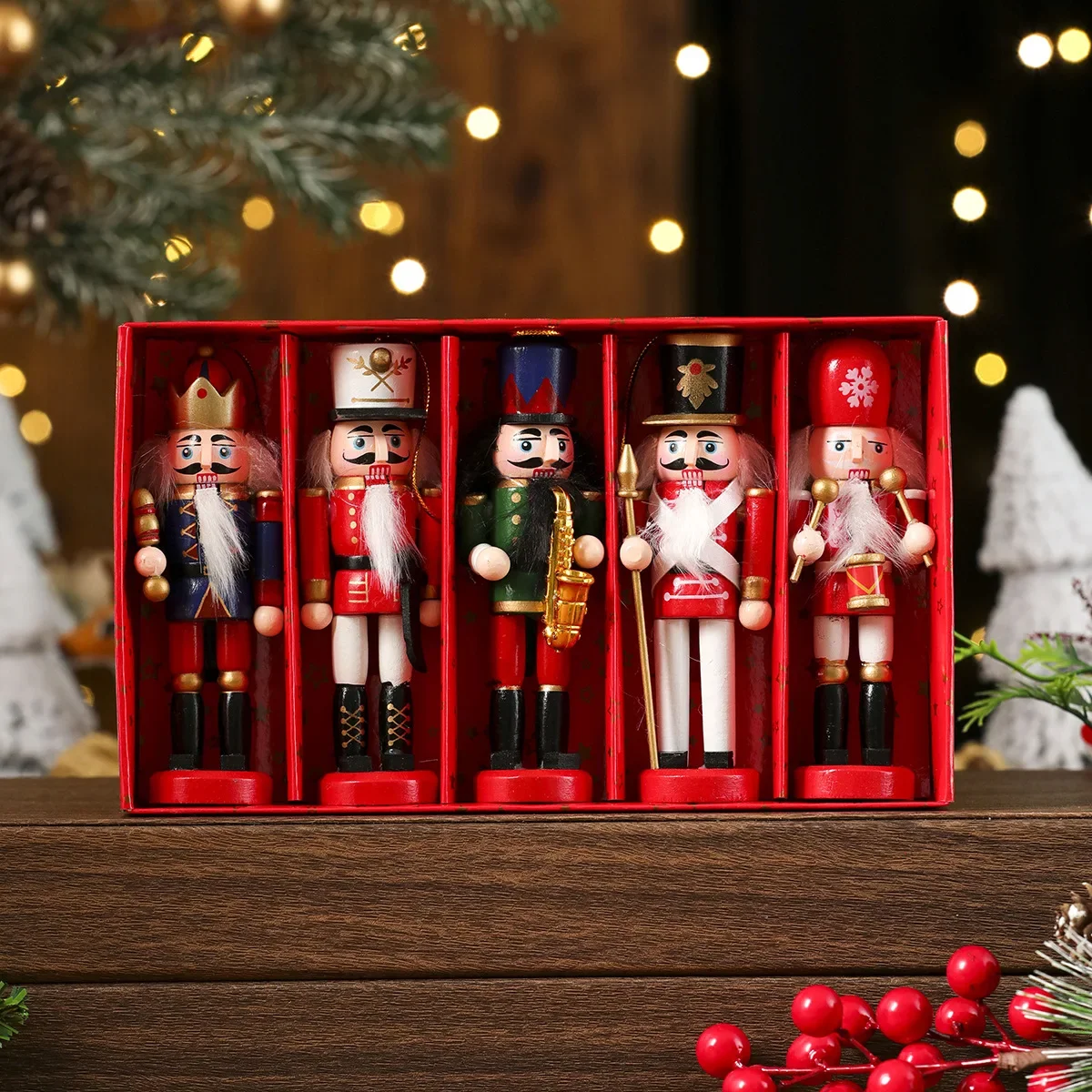 Boyalı Asker Figürlü, Taşınabi - Nutcracker Figurine incelemesi ve fiyatı